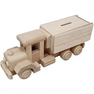 houten vrachtwagen graveren - ZosTof op maat bedrukking